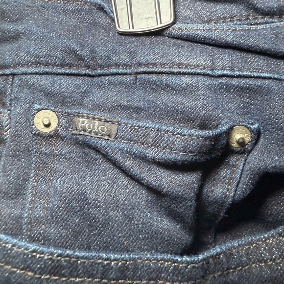 Polo Ralph Lauren Men’s Jeans The Hampton 38X30 Relaxed Straight Dark Wash - Picture 6 of 10